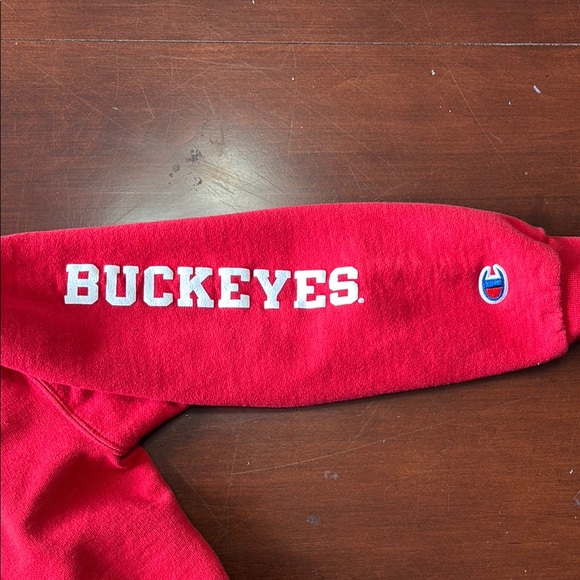 Champion Red Ohio State Buckeyes Hoodie - Picture 3 of 4